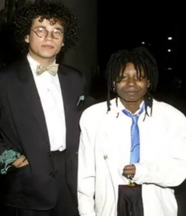 David Claessen with his ex-wife Whoopi Goldberg
